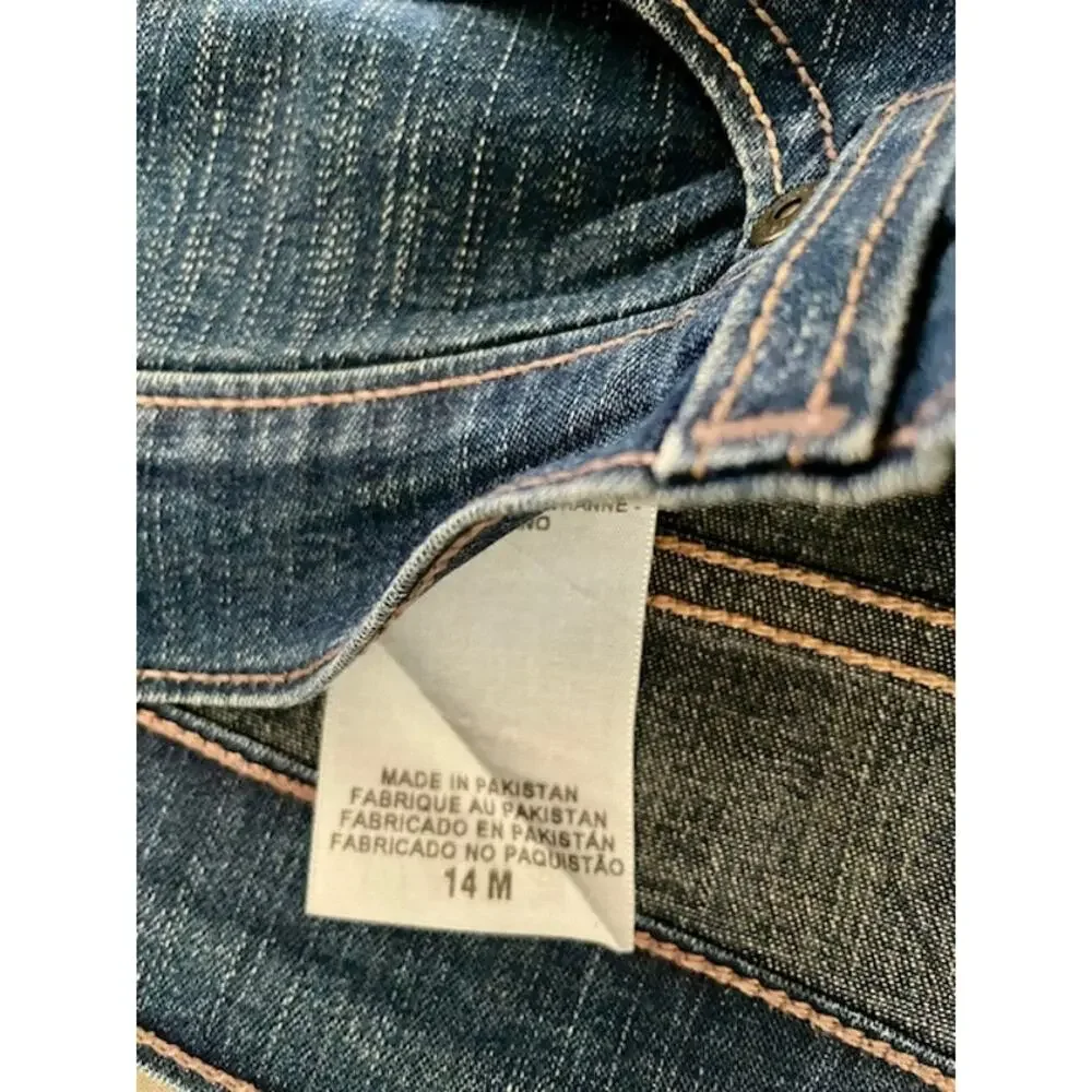 Levi’s 512 Bootcut Jeans 14M Medium Wash Perfectly Slimming Western Ranch